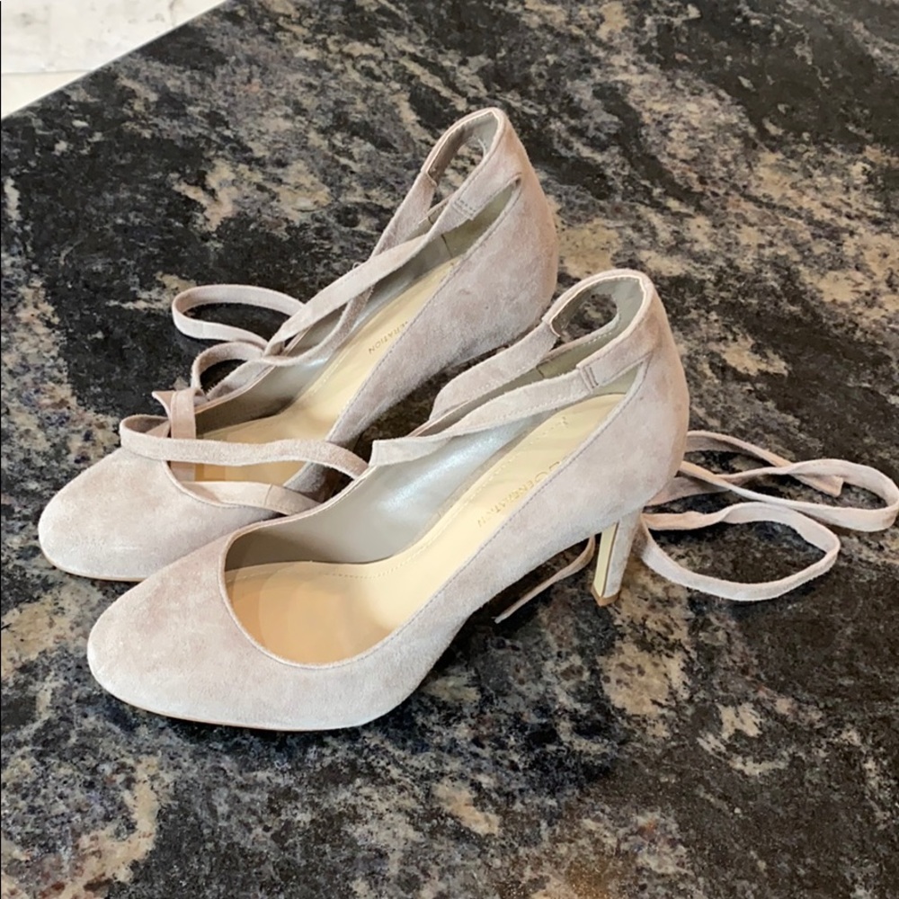 Suede Heels